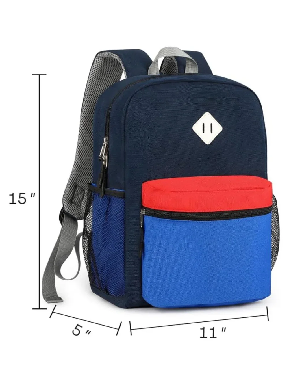 Kids Backpack for Boys Water Resistant Polyester 15